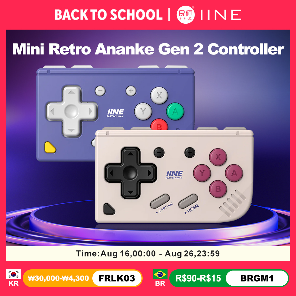 Retro Gaming System - IINE Ananke Gen 2 Retro Mini