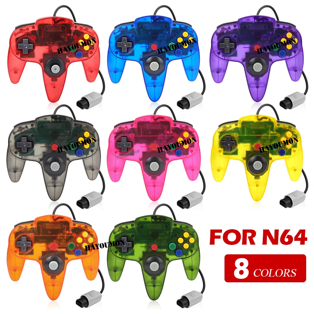 Retro Gaming Joystick - NEW Wired Gamepad for N64 Console