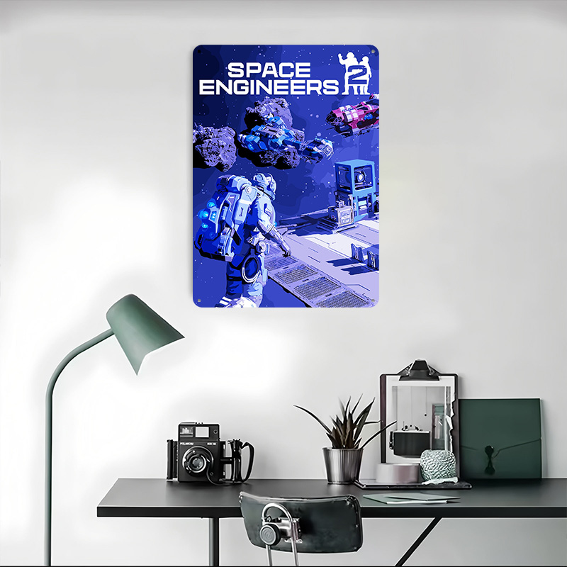 Space Engineers 2 Game Cover A - Retro Poster Gaming 评论和价格