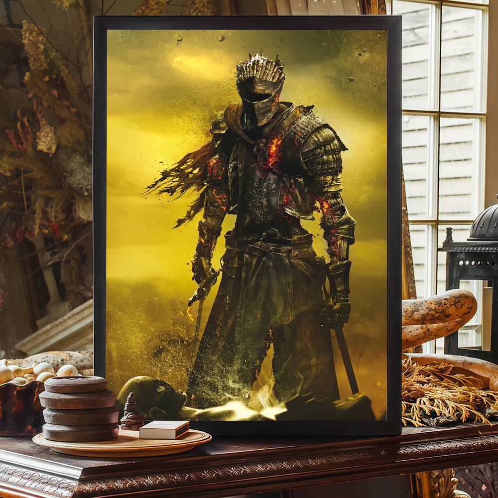 GAME Dark Souls Vintage Poster - Retro Poster Gaming 评论和价格