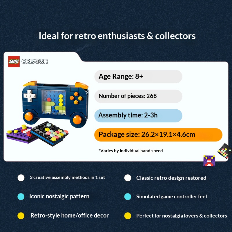 LEGO Creator 3in1 Building Blo - Retro Gaming Unit 评论和价格