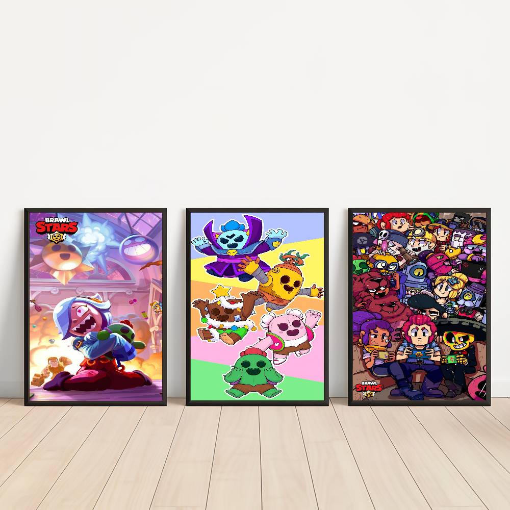 Anime Game Brawl Stars Movie S - Retro Poster Gaming 评论和价格