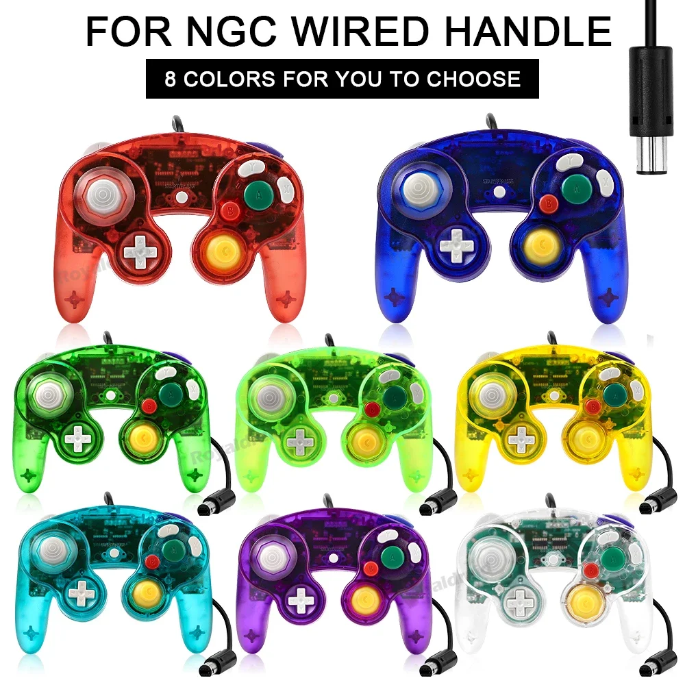 8 Colors Transparent For NGC W - Retro Gaming Joystick 评论和价格