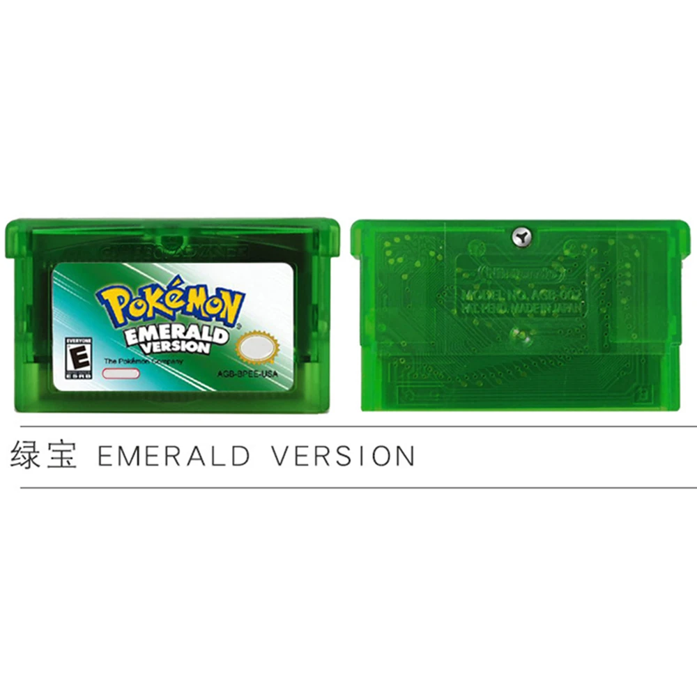 Pokemon 32 Bit Video Game Cart - Retro Game Card 评论和价格