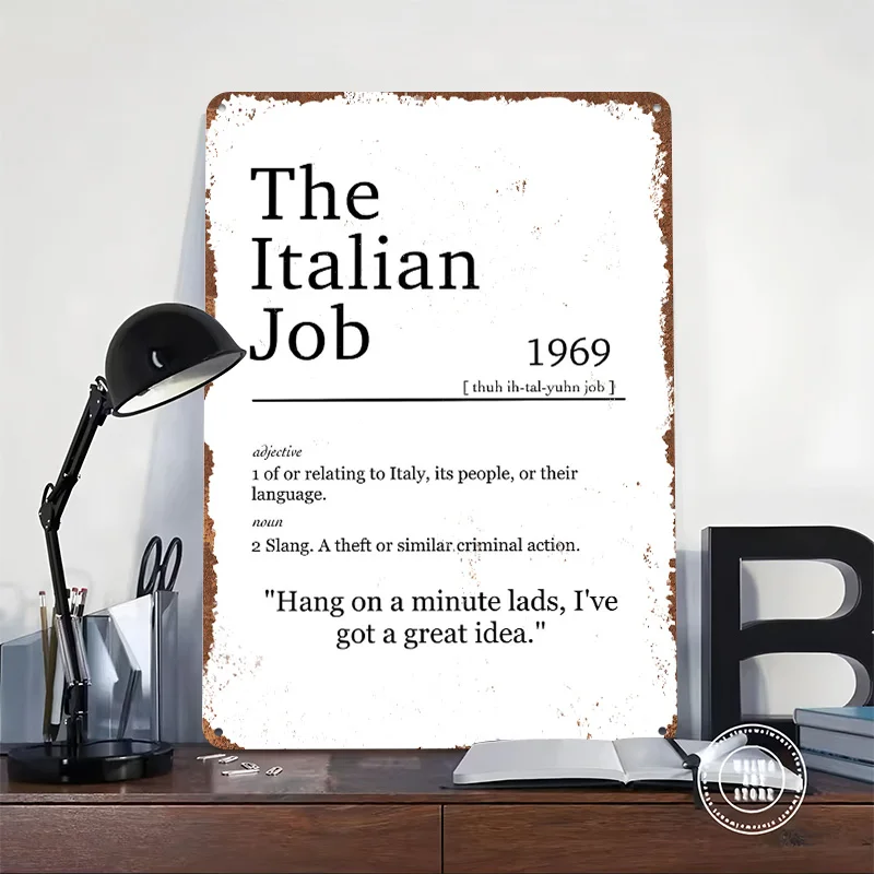 Italian Job Poster Customized  - Retro Gaming Jobs 评论和价格