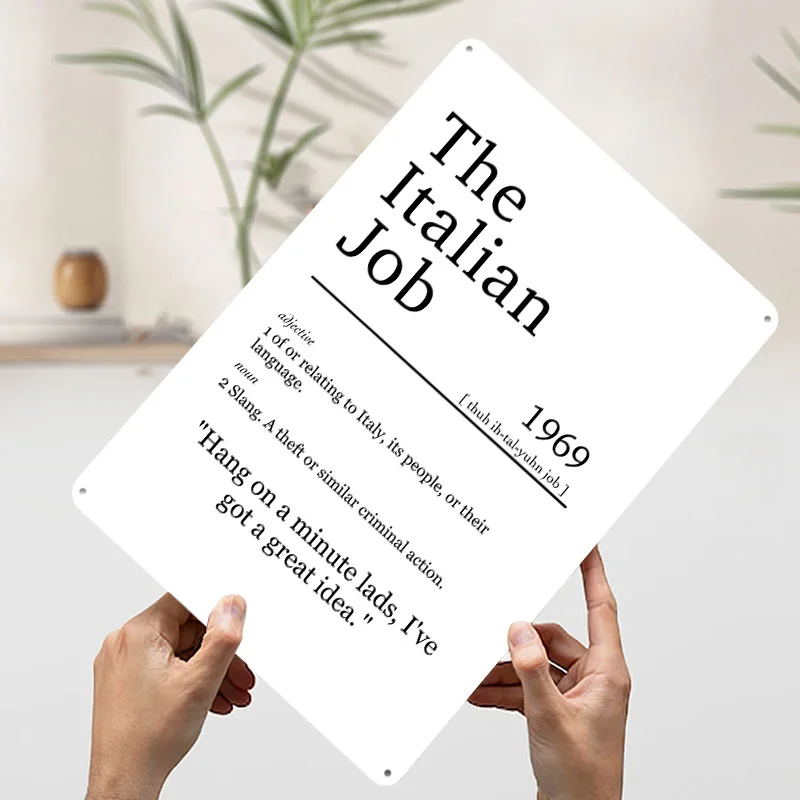 Italian Job Poster Customized  - Retro Gaming Jobs 评论和价格