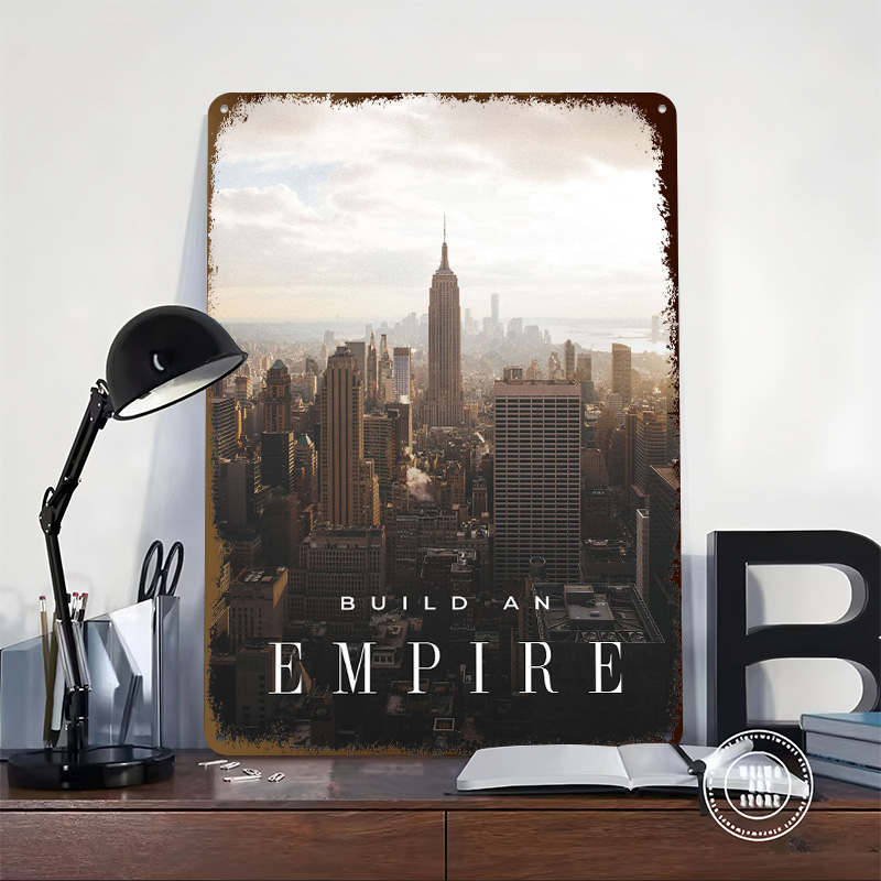Build An Empire Metal Poster C - Retro Gaming Empire 评论和价格
