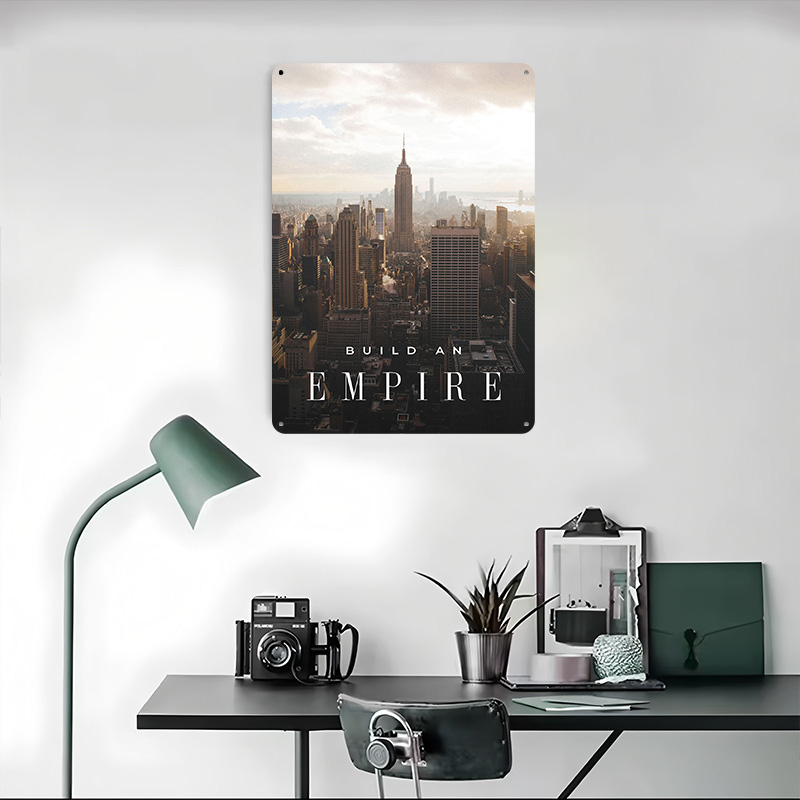 Build An Empire Metal Poster C - Retro Gaming Empire 评论和价格