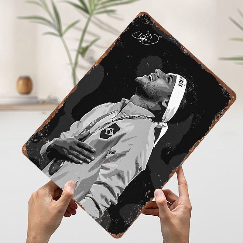 Neymar Jr. Portrait Poster Cus - Retro Poster Gaming 评论和价格