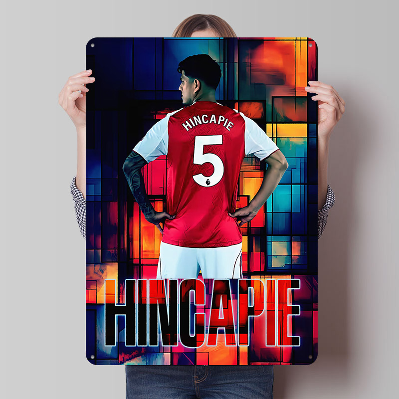 Hincapie Soccer Jersey Tinplat - Retro Gaming Jersey 评论和价格