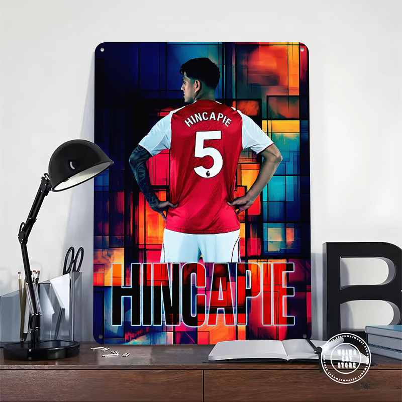 Hincapie Soccer Jersey Tinplat - Retro Gaming Jersey 评论和价格
