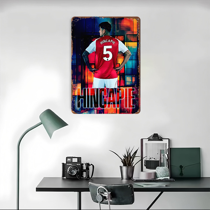 Hincapie Soccer Jersey Tinplat - Retro Gaming Jersey 评论和价格