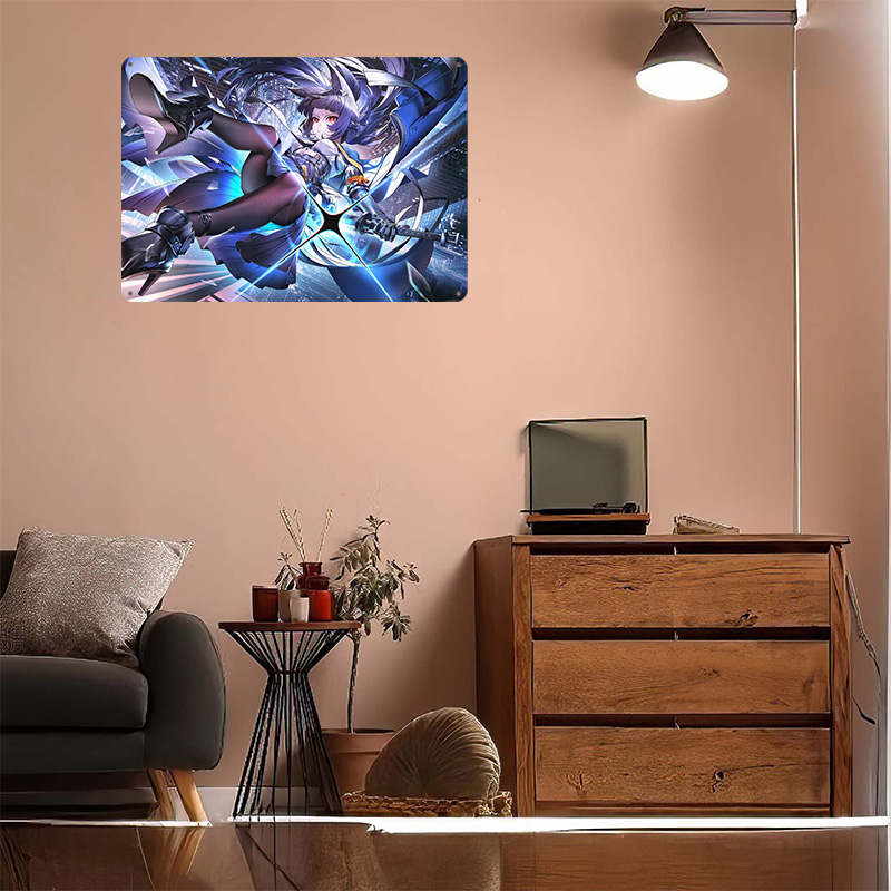 Hoshimi Miyabi Zenless Zone Ze - Retro Poster Gaming 评论和价格