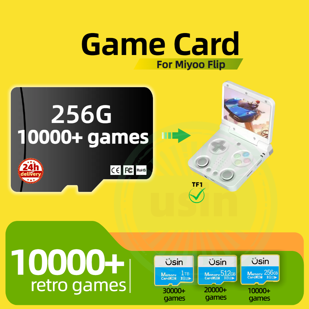 Game Card For Miyoo Flip 30000 - Retro Gaming System 评论和价格