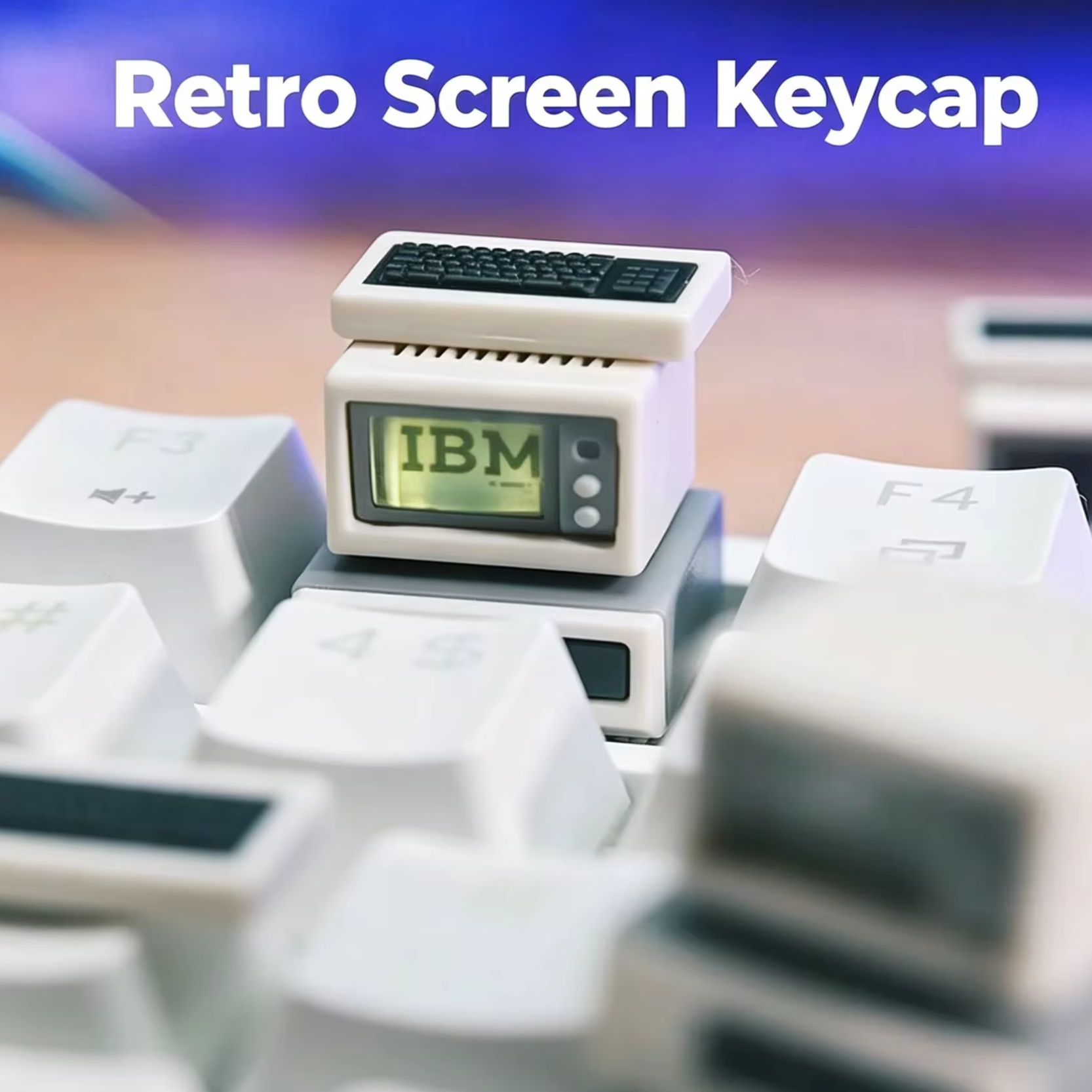 Retro Computer Keycap Backlit  - Retro Gaming Unit 评论和价格