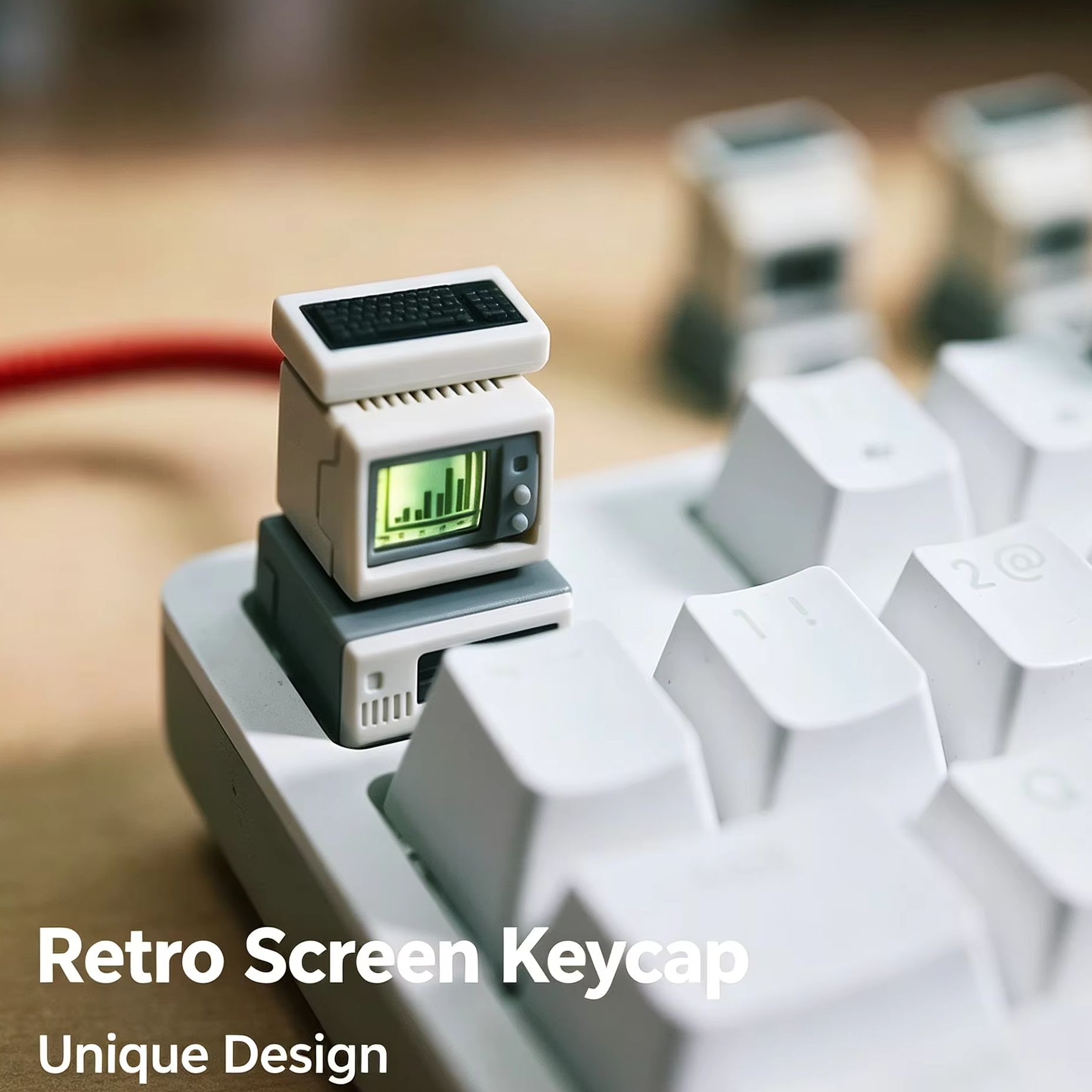 Retro Computer Keycap Backlit  - Retro Gaming Unit 评论和价格