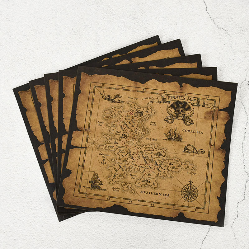 Pirate Adventure Treasure Hunt - Retro Poster Gaming 评论和价格