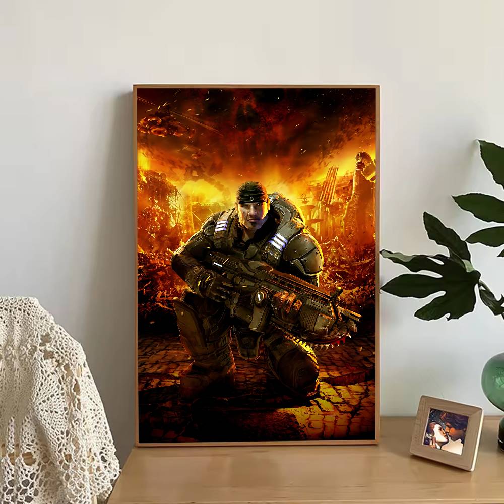 Game G-Gears of W-War Poster R - Retro Poster Gaming 评论和价格