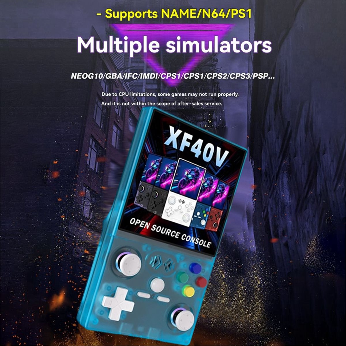 A86G NEW XF40V Retro Handheld  - Retro Gaming System 评论和价格