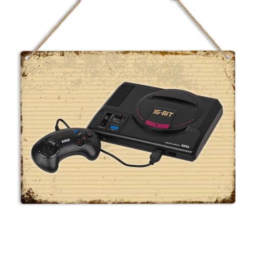 Mega Drive Retro Gaming Consol - Retro Poster Gaming 评论和价格