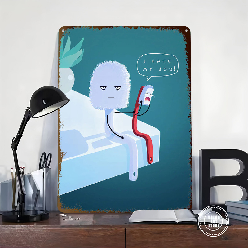 I Hate My Job Printed Poster C - Retro Gaming Jobs 评论和价格