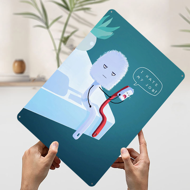 I Hate My Job Printed Poster C - Retro Gaming Jobs 评论和价格