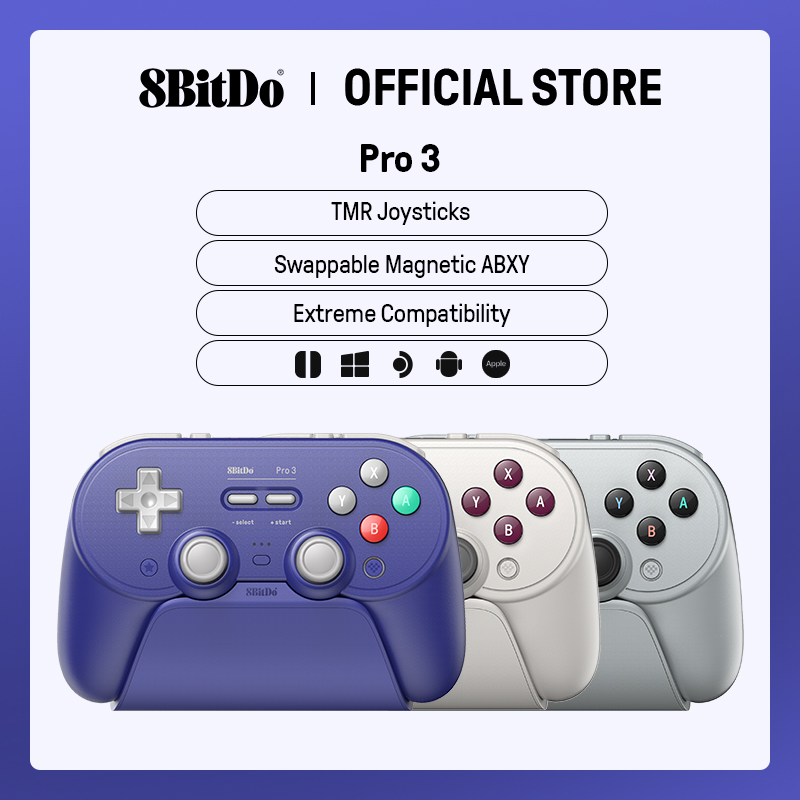 8BitDo Pro 3 Wireless Gaming C - Nes Controller Usb 评论和价格